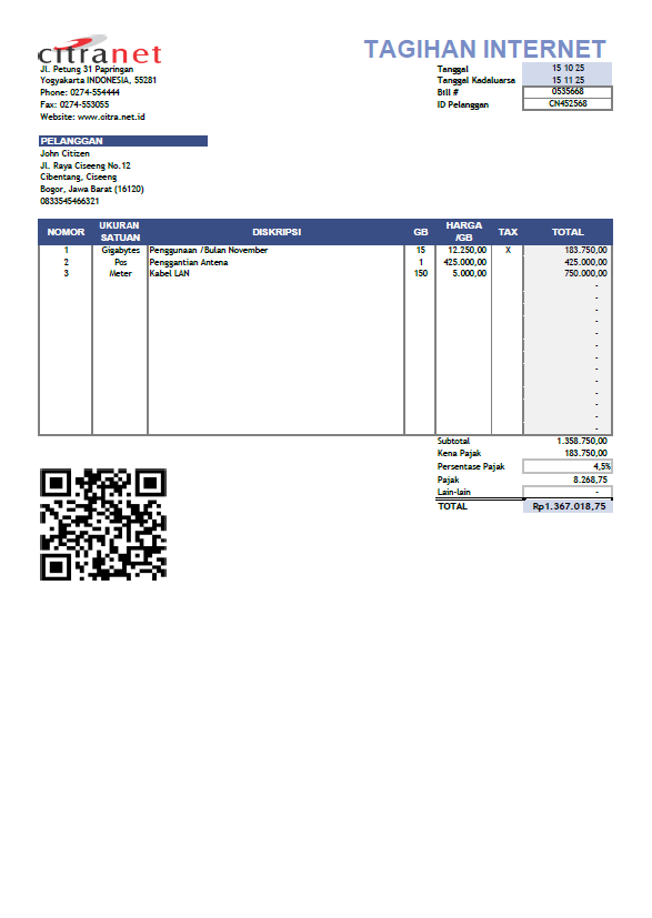  Minol USA business utility bill 